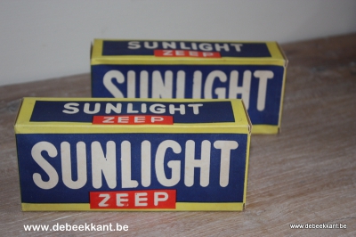 Vintage stuk zeep van sunlight